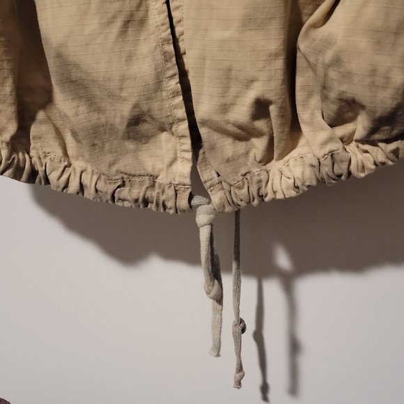 Free People Olive Utility Jacket with Floral Embroidery - Picture 10 of 11